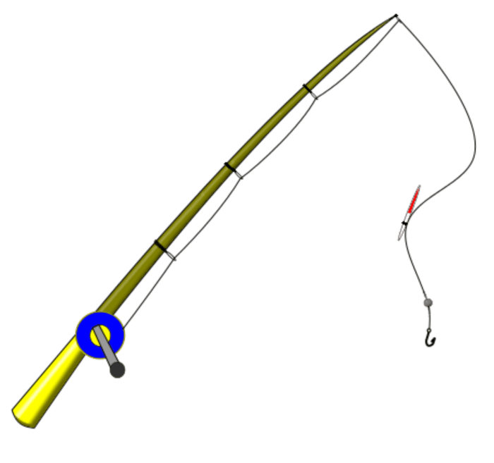 Pokemon blue fishing rod