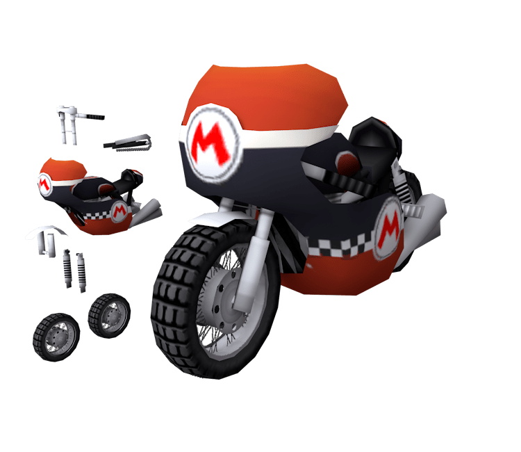 Wii kart mario bike mach