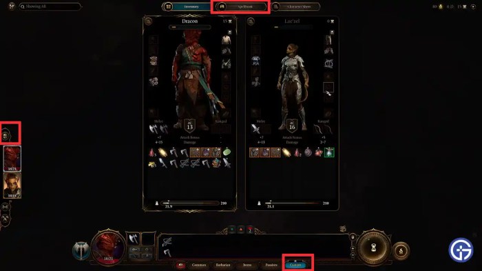 How to edit hotbar bg3