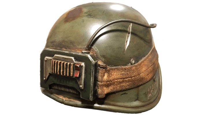 Helmet army grey fallout apr