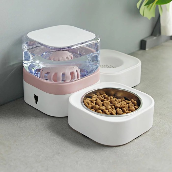 Pet water bowl automatic