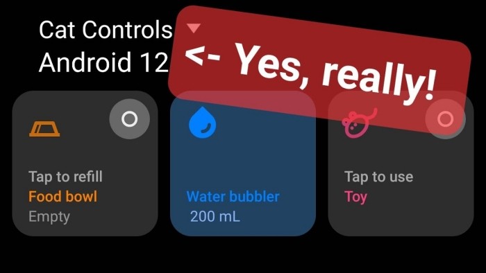 Cat controls android 13