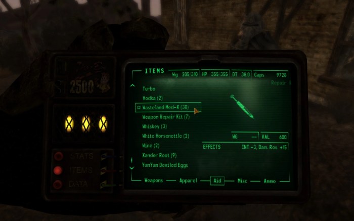 Fallout new vegas medx