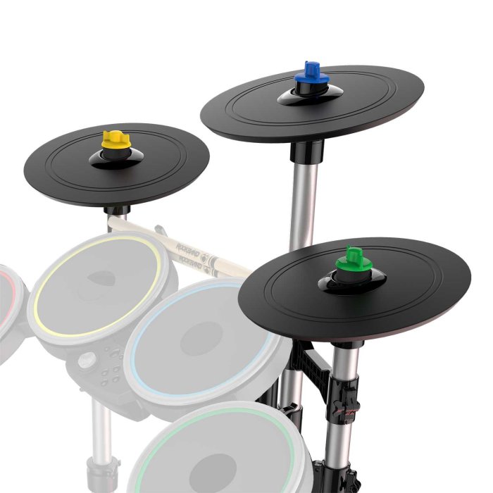 Rock band drum cymbals
