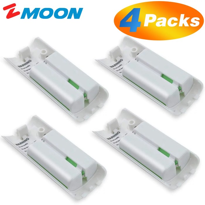 Batteries for wii remote