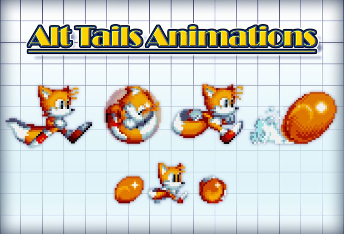 Tails in sonic mania