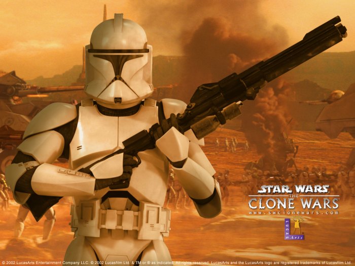 Star wars wii clone wars