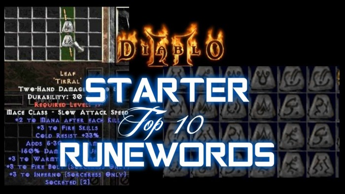 Black runeword diablo 2