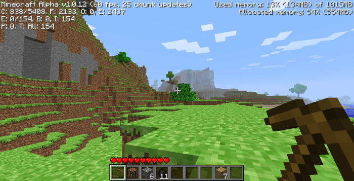 Minecraft alpha 1.2 6