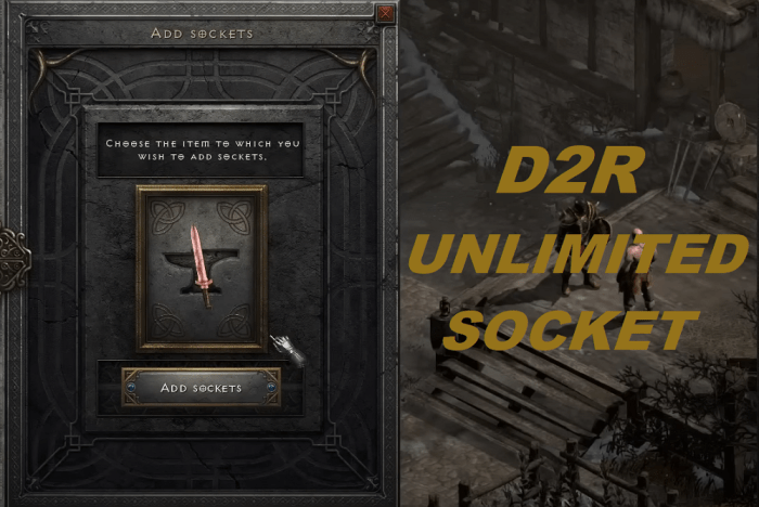 D2r armor socket recipe