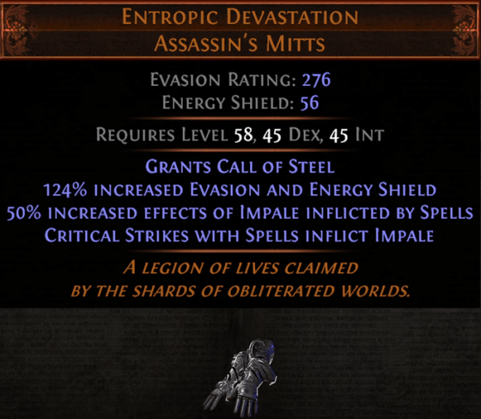 How to link item poe