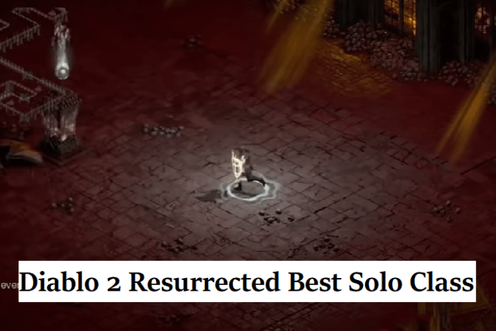 Diablo 2 best class solo