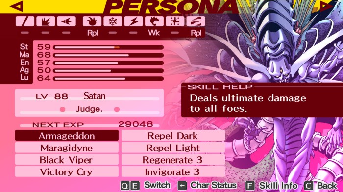 Persona 2 fusion spells