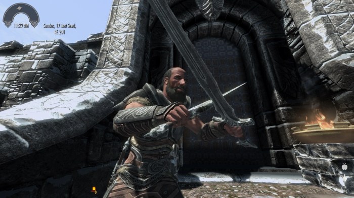 Dual wielding in skyrim