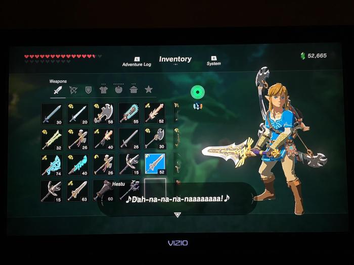 Botw more weapon slots