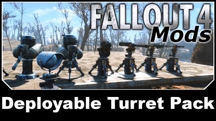 Fallout 4 turret mod