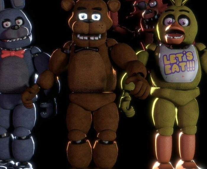 Freddy bonnie chica foxy