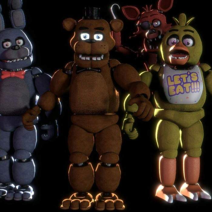 Freddy bonnie chica foxy