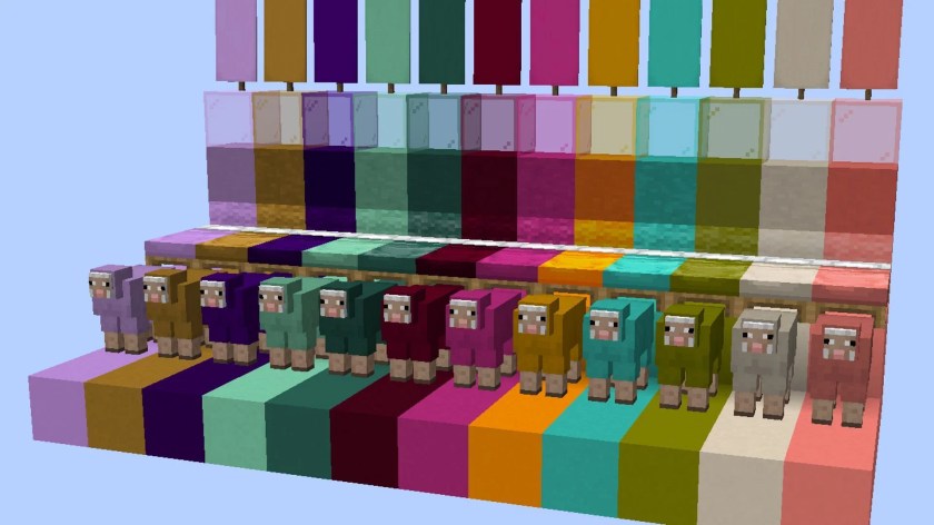 More dyes mod minecraft