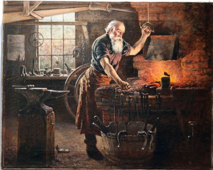 Blacksmith in anor londo