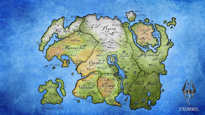 Elder scrolls 3 map