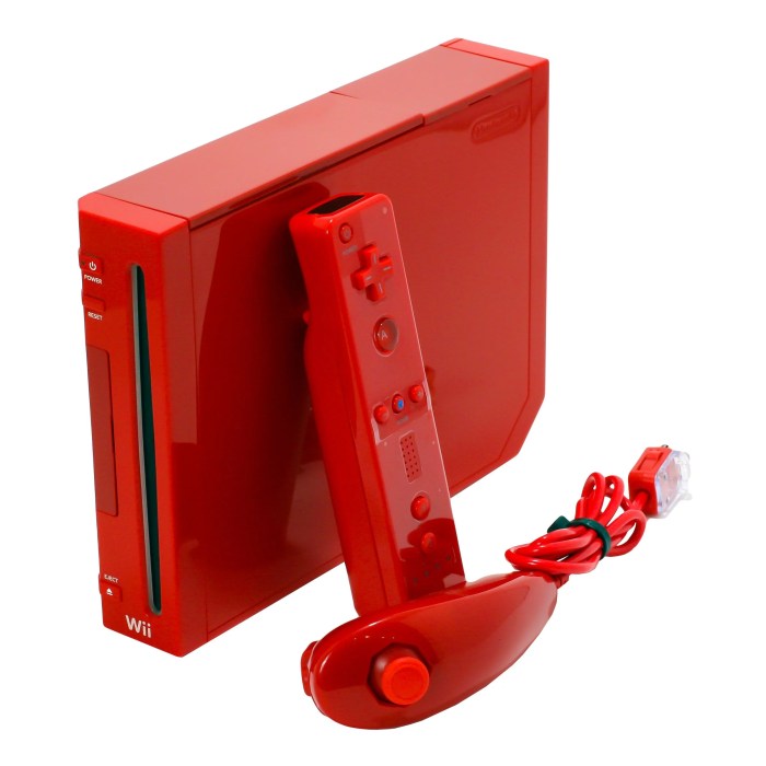 Red light on wii console