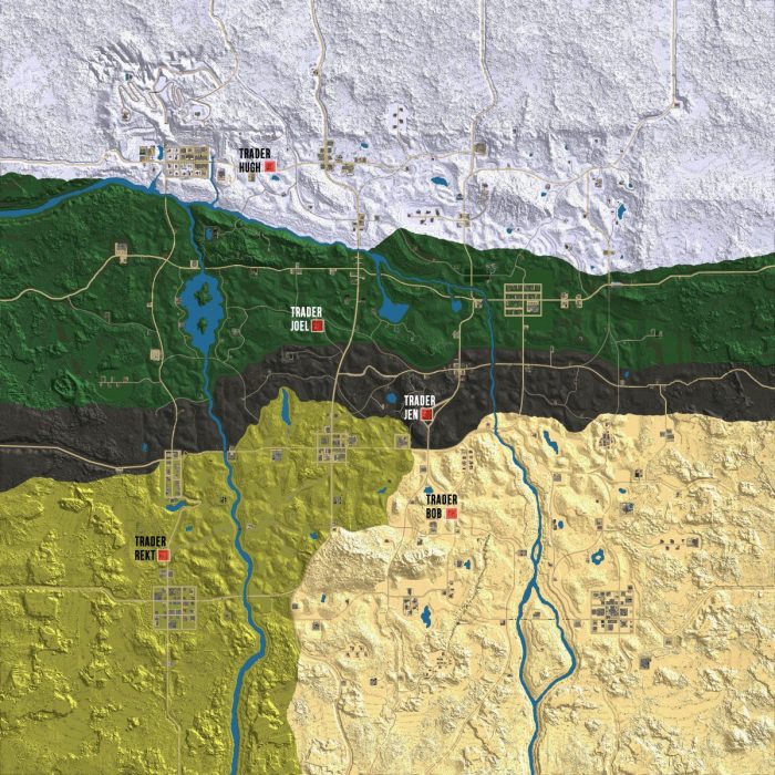 Die days map alpha navezgane house buildings interest places abandoned b8 houses town