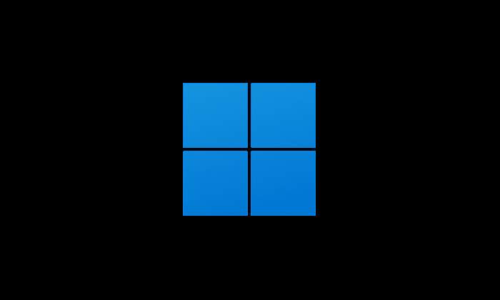 4 blue squares logo