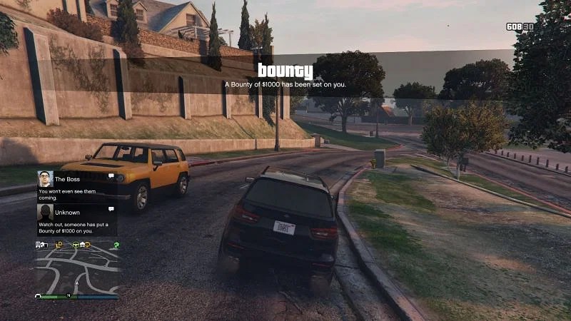 How to set bounty gta 5