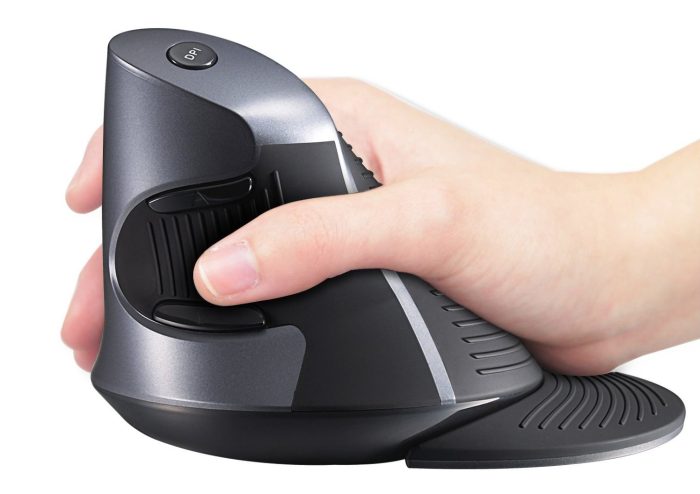 Mice with thumb buttons