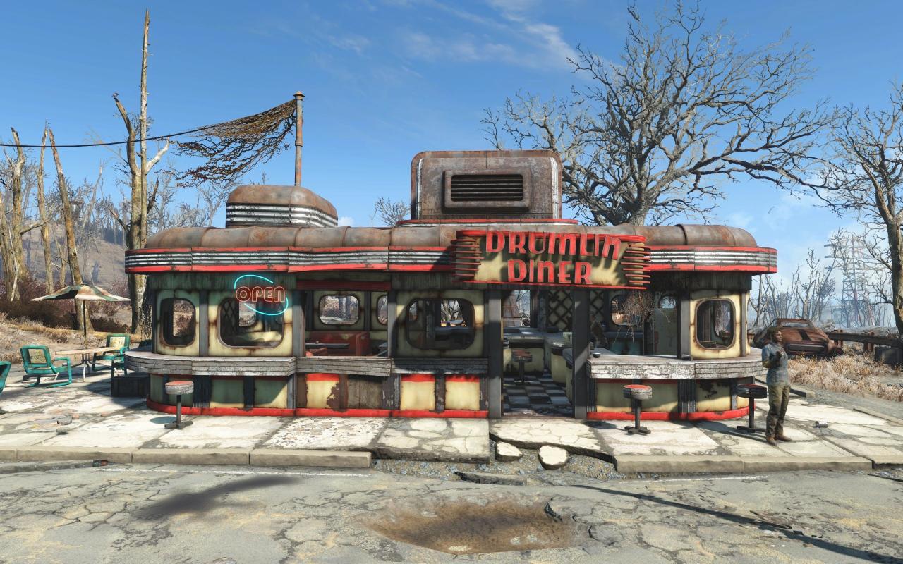 Diner fallout drumlin location