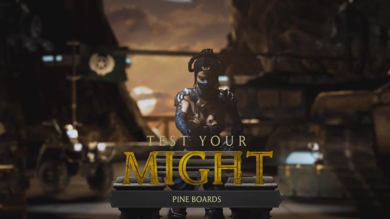 Mkx test your might