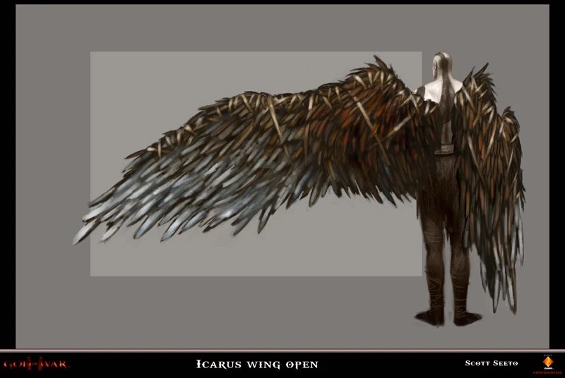 God of war icarus wings