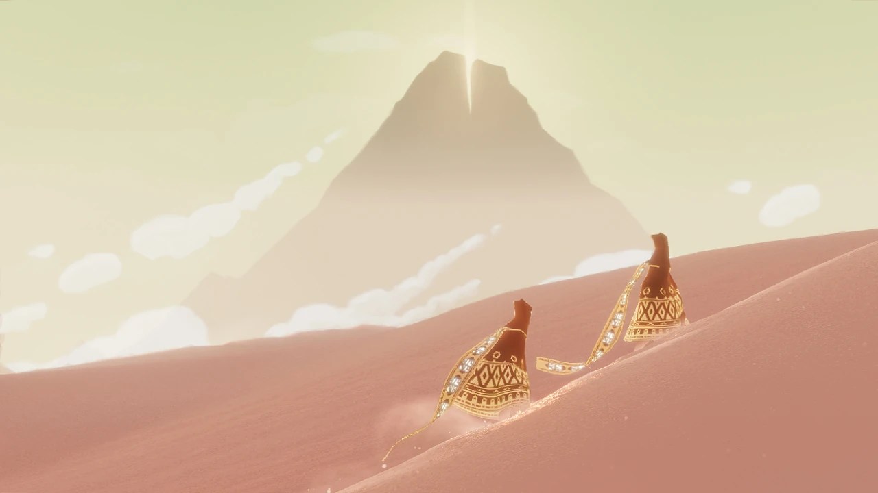 Journey game white robe