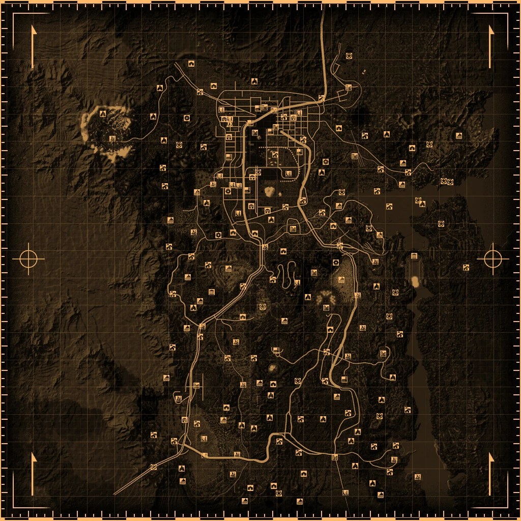 New vegas map locations