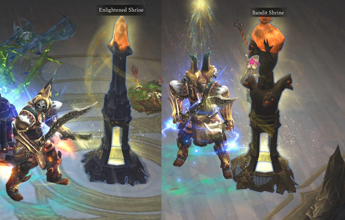 Shrine effects diablo 3