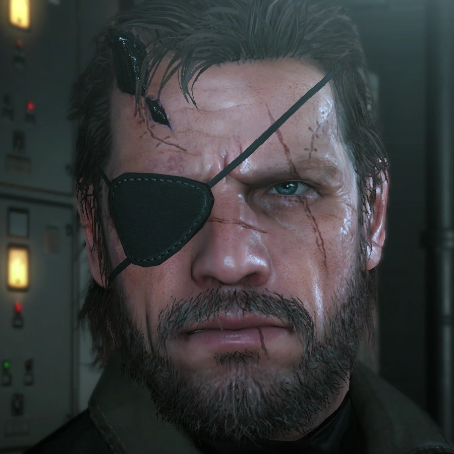 Big boss and venom snake