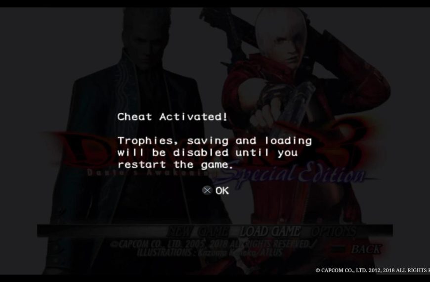 Cheat code devil may cry