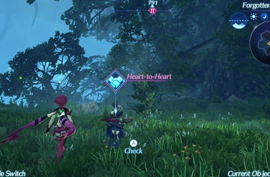 Heart to heart xenoblade