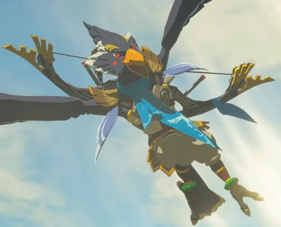 Gale revali breath zelda platforms wild dlc