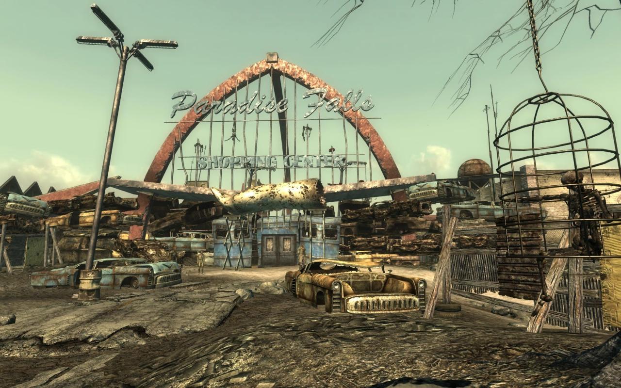 Paradise falls fallout 3