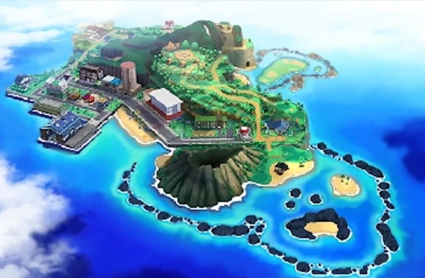 Pokemon sun moon islands