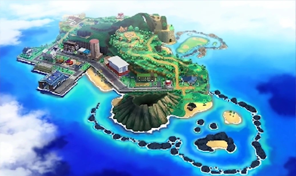 Pokemon sun moon islands