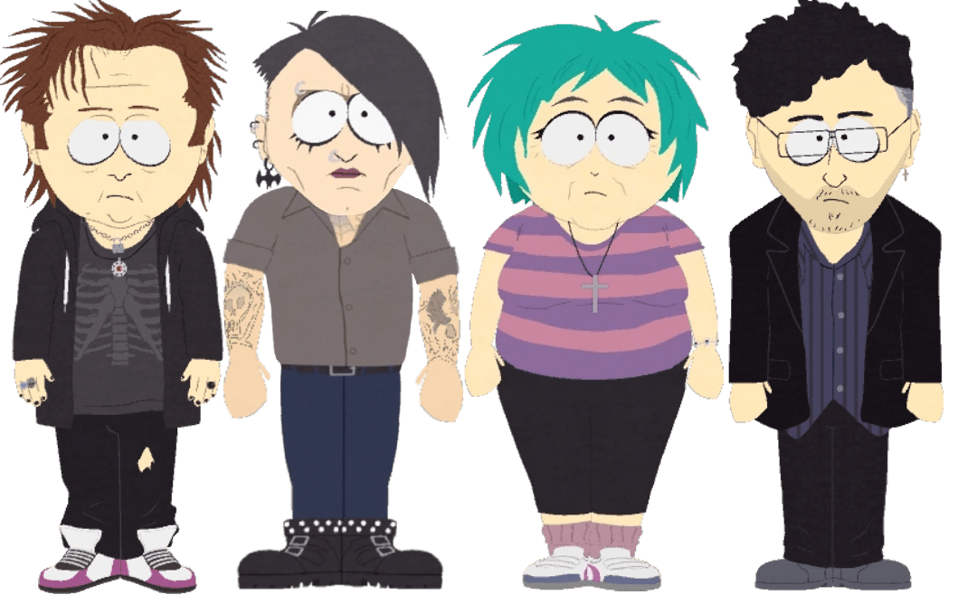 South park goth names