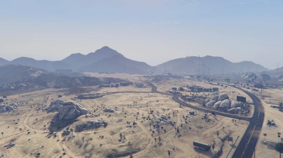 Gta v grand senora desert