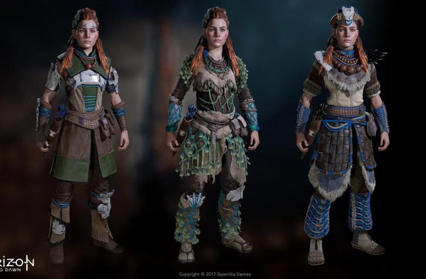 Horizon zero dawn outfits