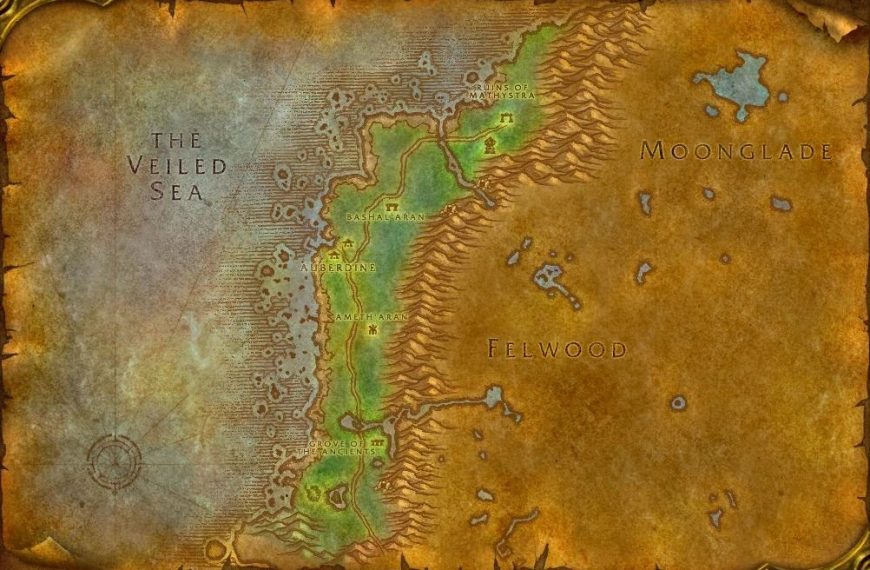 How do i get to darkshore