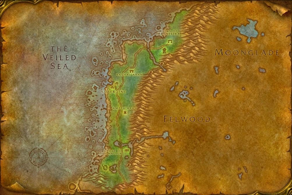 How do i get to darkshore