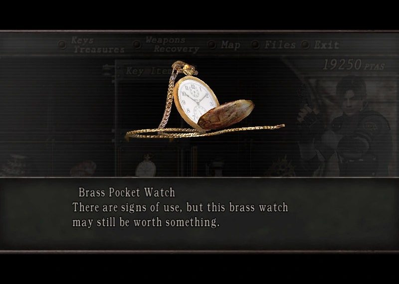 Re4 brass pocket watch