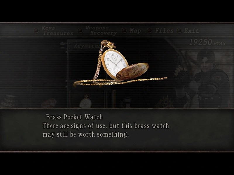 Re4 brass pocket watch